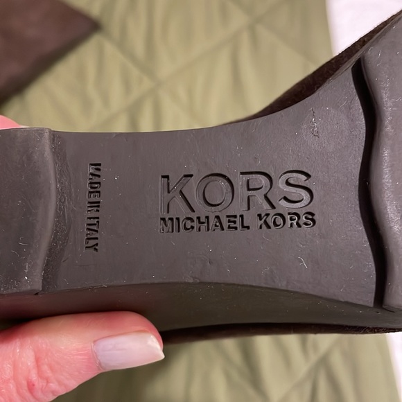 KORS Michael Kors tall brown suede boot size 9 - Picture 7 of 12